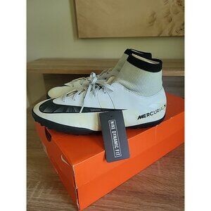 Nike Youth Mercurial Victory VI CR7 DF Soccer Turf Shoes [Blue Tint] (6Y)